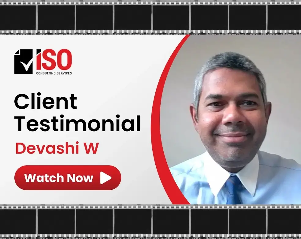 ISO Consulting Service – Devashi W